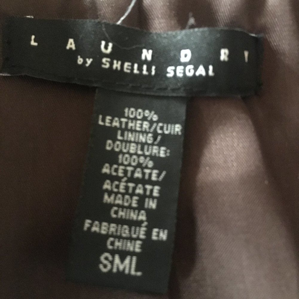 Laundry leather jacket - Picture 3 of 3